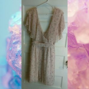 Floral Pink Baby Doll Dress